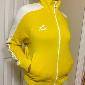 Puma zip up jacket and pants set